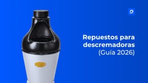 Repuestos para descremadoras: carbones, fajas, motores y trompos (Guía 2026)
