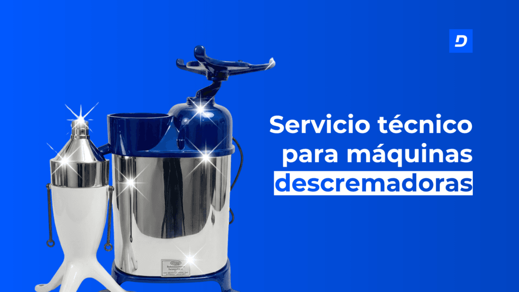 Mantenimiento de descremadora